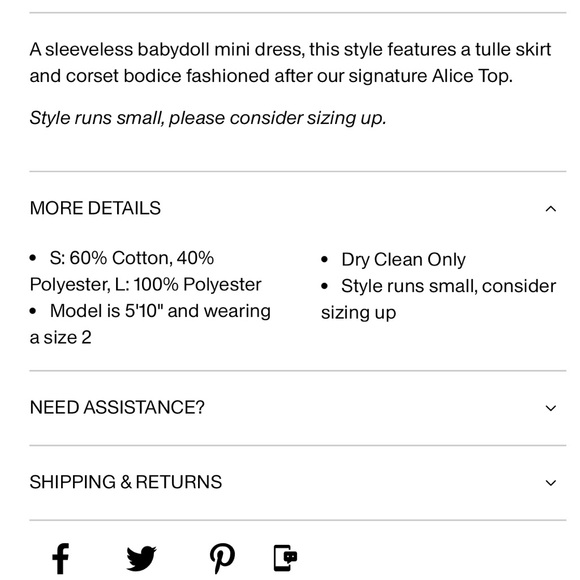 Staud- Landscape Dress -Azure BNWT - Picture 6 of 9